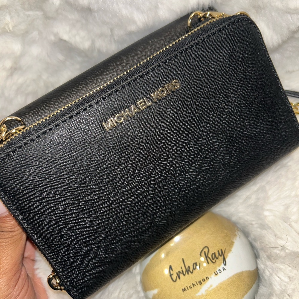 Michael Kors Tina Clutch Wallet Crossbody - Picture 2 of 16